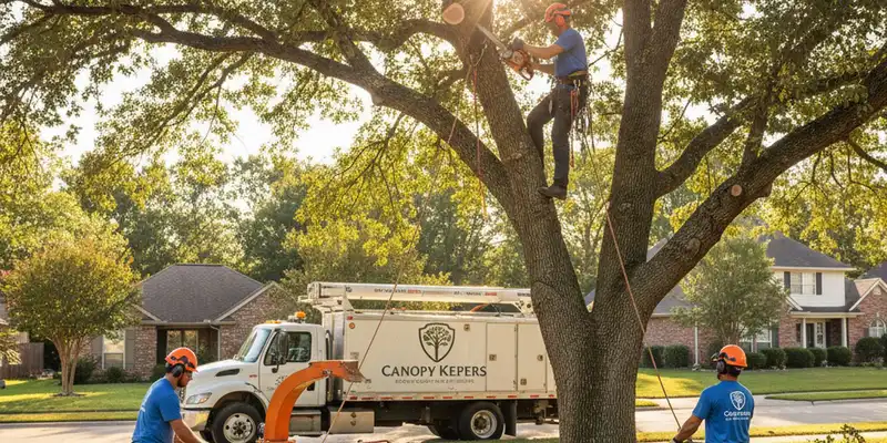 Professional tree service crew in Staten Island, NY providing expert tree care and removal