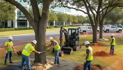 Arbor Tree Care provides root protection services in Staten Island, NY for healthier trees and soil support