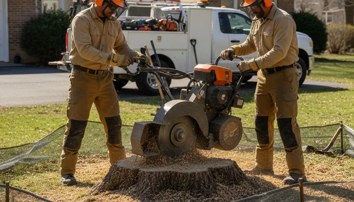 Stump removal service in Staten Island, NY for safe, thorough tree stump removal
